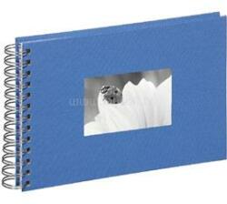 PAGNA 24x17cm fehér lapos spirálos kék fotóalbum (P1210906) (P1210906)