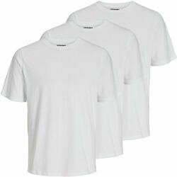 JACK & JONES 3 PACK - férfi póló JACUNDER Standard Fit 12248076 White (Méret XL)
