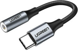 UGREEN Adaptor audio UGREEN USB-C la mini jack 3, 5mm