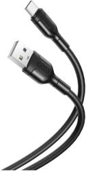 XO NB212 kábel USB-A / USB-C 1M 2.1A Fekete (128395) (128395)