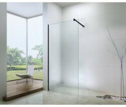 Mexen Walk-in zuhanyfal - fekete profil - 100 cm (850-100-000-70-00)