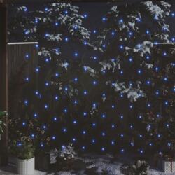 vidaXL kék kültéri hálós karácsonyi világítás 544 LED 4 x 4 m (328784)