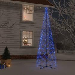 vidaXL kúp alakú karácsonyfa 500 kék LED-del 100 x 300 cm (343511) - vidaxl