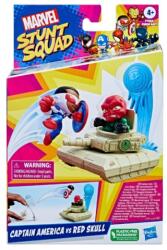 Hasbro Marvel Stunt Squad: Amerika Kapitány vs. Vörös Koponya kilövőjáték szett - Hasbro (F6895/F7064) - jatekshop