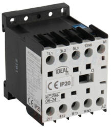 Kanlux KCP teljesítmény kontaktor KCPM-06, 24 V AC (24091)