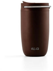 EQUA CUP termoszbögre - barna, ezüst fogantyúval (300 ml)
