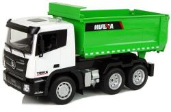 Huina Toys 9 csatornás 1: 18 távirányítós billenős teherautó, zöld-fehér - miniverda