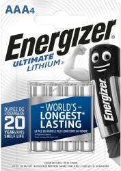 Energizer Ultimate Lithium elem AAA mikro 4db/csom