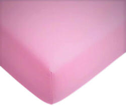  Gumis lepedő pamutvászon alapanyagból 140x200 cm - élénk rózsaszín