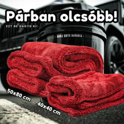 Nuke Guys Gamma Dryer Autós Törölközö Csomag Piros