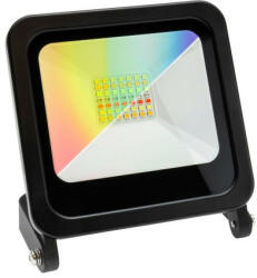 spectrumLED Floodlight Noctis 24W 2260lm RGBW+CCT+DIMM Wi-Fi/BT Spectrum SMART IP65 fekete LED-es reflektor