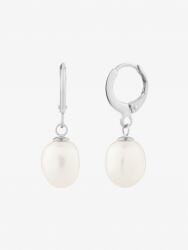 Preciosa Cercei de argint Pearl Heart cu o perlă de râu 5357 01 Preciosa