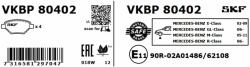SKF set placute frana, frana disc SKF VKBP 80402 (VKBP 80402)