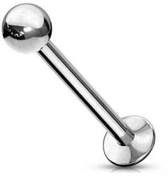  Push-in labret orvosi acélból Ezüst színű 12