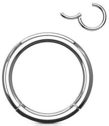  Végtelen karika, kapoccsal Ezüst 12mm