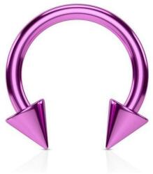  Patkó tüskékkel Lila színű