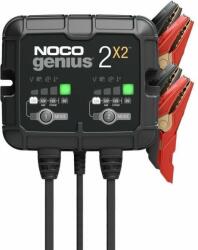 NOCO Genius 2X2 2-es (dupla) akkumulátortöltő 6/12 V, 2-40 Ah, 2 A (GENIUS2X2)