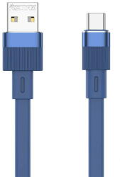 REMAX Cable USB-C Remax Flushing, 2.4A, 1m (blue) (30552) - vexio