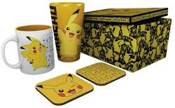 GB Eye GB Eye: Pokemon Pikachu gift set mug, glass, 2 x coasters (Ajándéktárgyak)