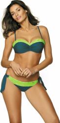 Marko Collection Kék-zöld push-up bikini Felicia Venetial-Bianco M-491 (7) Méret: XL