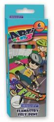 GRANIT Filctoll készlet, GRANIT "Arti Kids", 6 különbözõ szín (6 db) (TGFL06)