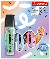 STABILO Szövegkiemelõ készlet, 2-5 mm, STABILO "Boss Original Ju Schnee", 4 különbözõ szín (4 db) (TST70411015)