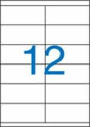 Victoria Etikett, univerzális, 105x48 mm, VICTORIA PAPER, 1200 etikett/csomag (100 lap) (LCV11373)