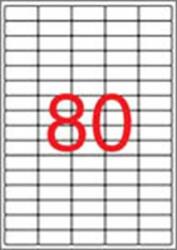 APLI Etikett, univerzális, 35, 6x16, 9 mm, eltávolítható, kerekített sarkú, APLI, 2000 etikett/csomag (25 lap) (LCA10199)