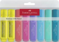 Faber-Castell Szövegkiemelõ készlet, 1-5 mm, FABER-CASTELL "1546 Pastel", 8 különbözõ szín (8 db)