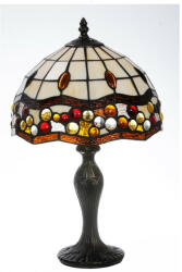 Tiffany Lighting TIF-1135 Tiffany asztali lámpa, búra átmérő 25cm (n637501) - kecskemetilampa