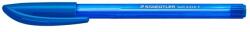 STAEDTLER Golyóstoll, 0, 3 mm, kupakos, STAEDTLER Ball 432 , kék (4320 F-3/432 F-3) - molnarpapir