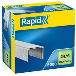 RAPID Tűzőkapocs, 24/6, RAPID Standard (24859800) - molnarpapir