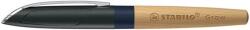 STABILO Töltőtoll, bükkfa tolltest, kék kiegészítővel, STABILO Grow (5171/2-41) - molnarpapir