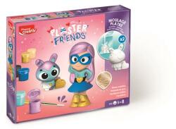 Maped Creativ Gipszkiöntő készlet formákkal és festékkel, MAPED CREATIV Plaster Friends Girly (907219) - molnarpapir