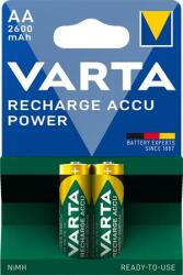 VARTA Tölthető elem, AA ceruza, 2x2600 mAh, előtöltött, VARTA Power (5716101402) - molnarpapir