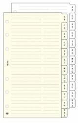 SATURNUS Kalendárium betét, telefonregiszter, L , SATURNUS, fehér (24SL315-FEH) - molnarpapir