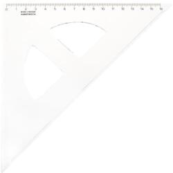 KOH-I-NOOR Háromszög vonalzó, műanyag, 45 °, 16 cm, KOH-I-NOOR (074415000000) - molnarpapir