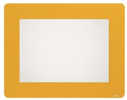 DURABLE Padlójelölő ablak, sárga, A4, eltávolítható, DURABLE (180804) - molnarpapir