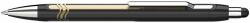 Schneider Golyóstoll, 0, 7 mm, nyomógombos, érintőképernyőhöz, fekete-arany tolltest, SCHNEIDER Epsilon Touch XB , kék (138703) - molnarpapir