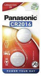 Panasonic Gombelem, CR2016, 2 db, PANASONIC (CR2016L/2BP-PAN) - molnarpapir