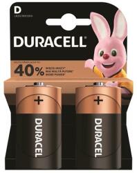 Duracell Elem, D góliát, 2 db, DURACELL Basic (10PP110033/10PP100009) - molnarpapir