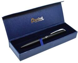 Pentel Zseléstoll, 0, 35 mm, rotációs, fekete tolltest, PENTEL EnerGel BL-2007 kék (BL2007A-AK) - molnarpapir