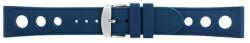 Morellato Curea de ceas Albastru-Royal cu Gaurele Morellato Bracciano Silicon - 20mm, 22mm (A01X5760187062CR)