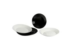 Luminarc Étkészlet 18db Luminarc Harena Black&White (501986)