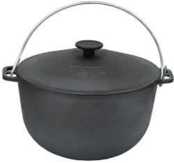 BIOL Öntöttvas bogrács fedővel 15 literes (0715)