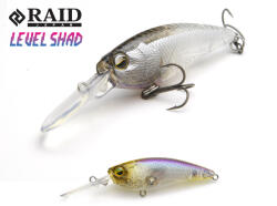 Raid LEVEL SHAD 50.3mm 4.3gr Su 024 Super Sexy Shad
