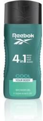 Reebok Gel de duș 4în1 pentru bărbați - Reebok Cool Your Body Hair & Body Shower Gel 250 ml