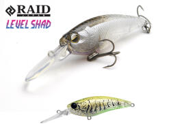 Raid LEVEL SHAD 50.3mm 4.3gr Su 014 Hige Shrimp