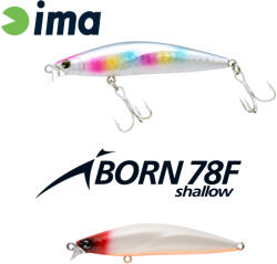 Ima IBORN 78F SHALLOW 78mm 8.5gr 002 Red Head Pearl OB