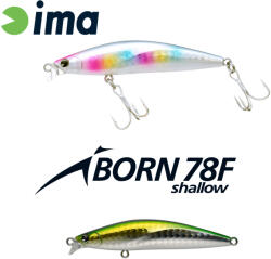 Ima IBORN 78F SHALLOW 78mm 8.5gr 009 Green Back Shiner